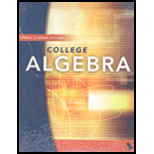 College Algebra   With 2 Cds