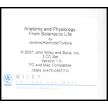 Anatomy and Physiology-2 CD's Set (Software) -  Jenkins, Box