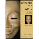 Beneath the Mask Introduction To Theories of Personality