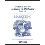 Coast Student Guide for Concepts in Marketing