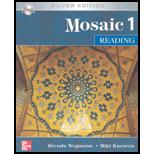 Mosaic 1  Reading   With CD Silver Edition