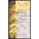 Anthology for Musical Analysis 7 CDs