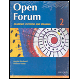 Open Forum  Audio 2