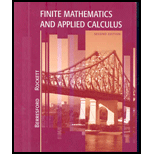 Calculus With Finite Mathematics CUSTOM<