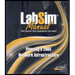 LabSim Manual  Plan. 03network   With 2CDs