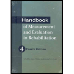 Handbook of Measurement and Evaluation in Rehabilitation