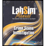 LabSim Manual  Crime Scene Investigation  With 3 CDs