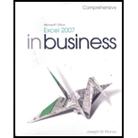 Microsoft Office Excel 2007 In Business, Comprehensive  Package