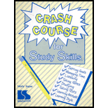 Crash Course for Study Skills  With CD