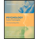 PSYCHOLOGY CORE CONCEPTS CUSTOM 