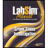 Crime Scene Investigation LabSim Manual   With 3 CDs