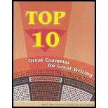 Top Ten  Great Grammar for Great Writing