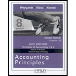 Accounting Principles Study Guide (Custom) - Weygandt