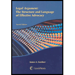 Legal Argument  The Structure and Language of Effective Advocacy