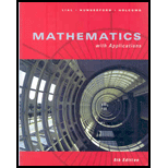 Mathematics With Application   With Solution Manual