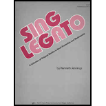 Sing Legato A Collection of Original Studies in Vocal Production and Musicianship