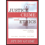 Justice, Crime and Ethics   Study Guide