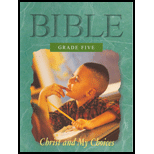 Bible Grade 5 Christ and My Choices