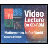 Mathematics in Our World   CDs (Software)