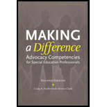 Making a Difference  Advocacy Competencies for Special Education Professionals