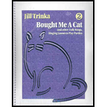 Bought Me a Cat and Other Folk Songs, Singing Games and Play Parties for Kids of All Ages   With CD