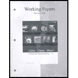 Financial Accounting - Working Papers -  Libby, Paperback