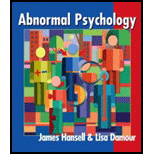 Abnormal Psychology 05 Edition, James H. Hansell    Textbooks