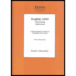 English 3200  School Printing, With Writing  Tests