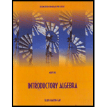 Introductory Algebra   With CD (Custom)