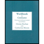 Contrastes  Grammaire du francais courant   Workbook