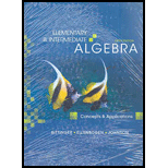 Elementary and Intermediate Algebra Concepts and Applications   With 3 CDs