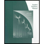 Applied Calculus   Student Solution Manual