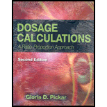 Dosage Calculations   Webtutor Toolbox