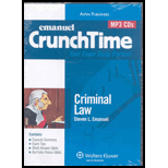 Crunchtime Audio Criminal Law  CDs