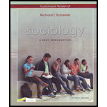 Sociology (Custom) -  Schaeffer, Paperback