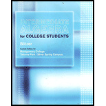 Intermediate Algebra for Coll   With CD CUSTOM<