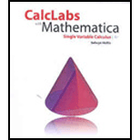 Calculus .  Sing.  Calclabs With Mathematica