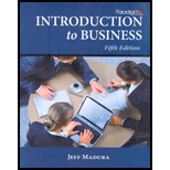 Introduction to Business (ISBN10 0763836206; ISBN13 9780763836207)