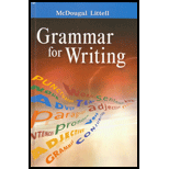 Grammar for Writing Grade 10