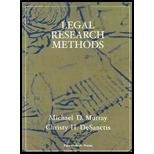 Legal Research Methods