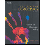 Colour of Democracy Racism in Canadian Society