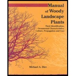 Manual of Woody Landscape Plants Their Identification Ornamental Characteristics Culture Propagation and Uses 6TH 09 Edition, by Michael A Dirr - ISBN 9781588748683