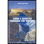 Simon and Schuster Handbook for Writers (Custom Package)