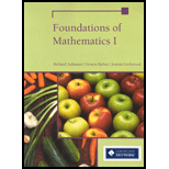 Foundations of Math I (Custom Package)