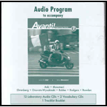 AvantiBeginning Italian Audio Program