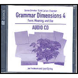 Grammar Dimensions 4 2 Audio CDs