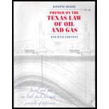 Primer on the Texas Law of Oil and Gas