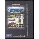 Criminal Justice Interactive Student Access Code Card