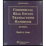 Commercial Real Estate Transaction Handbook Looseleaf   2 Volume Set 4TH 17 Edition, by Mark A Senn - ISBN 9780735580787