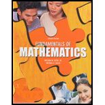 Fundamentals of Mathmatics (Custom)